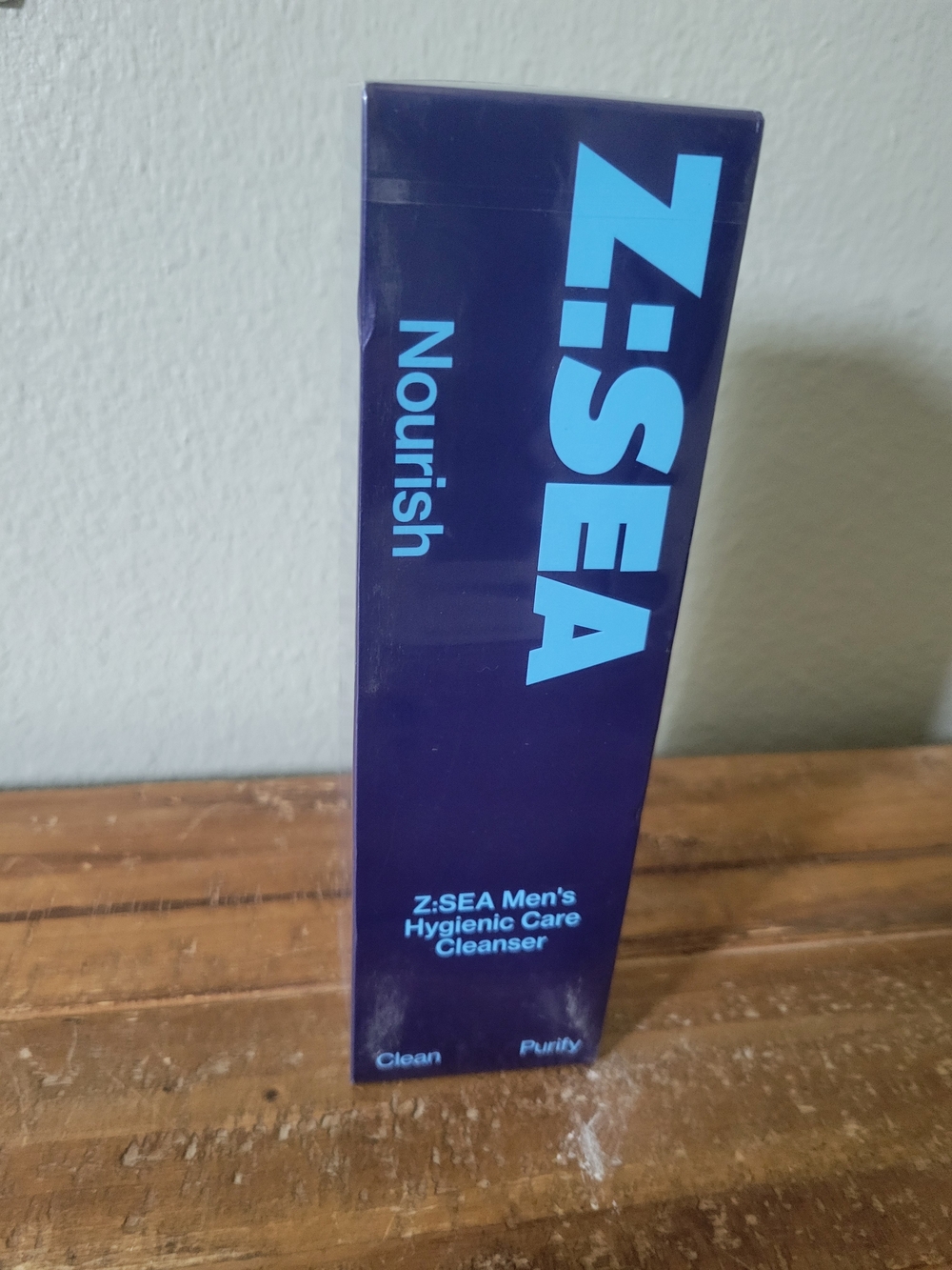 Z:SEA Men's Foaming Intimate Wash, pH Balanced Cleanser with Cooling Menthol & A
